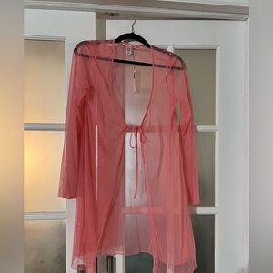 Victoria Secret sheer robe -NWT- size L